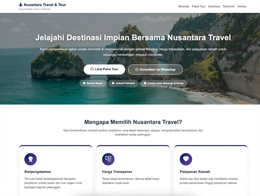 Theme travel-agency